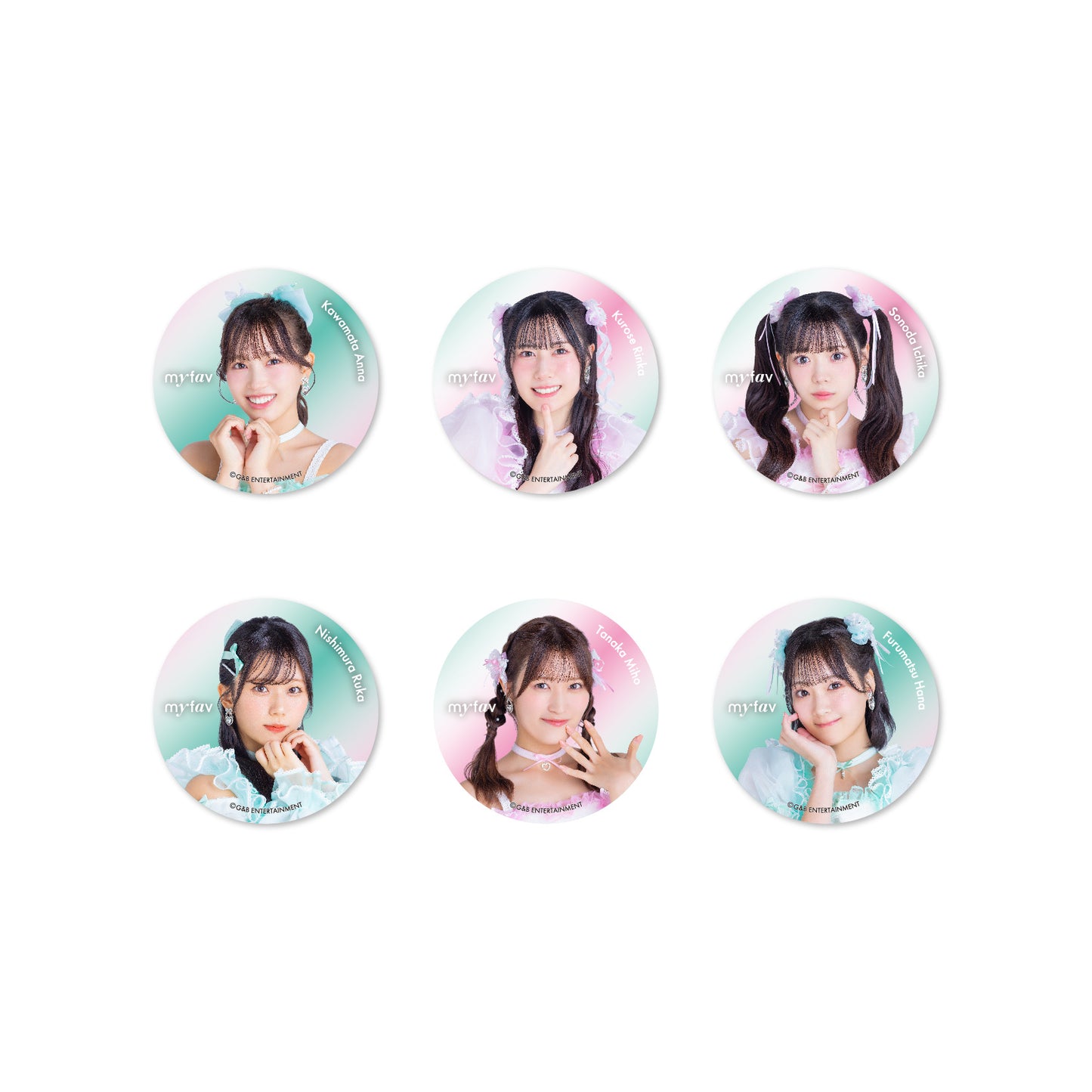 しろくろぱんだ ランダム缶バッジ