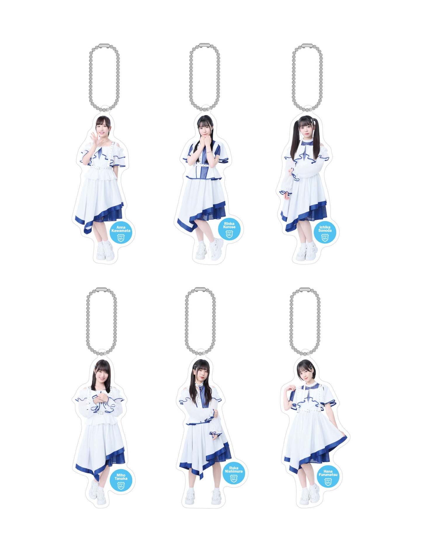 my fav アクリルキーホルダー<「間違ってないyes!future!!」衣装ver.> 古松 華