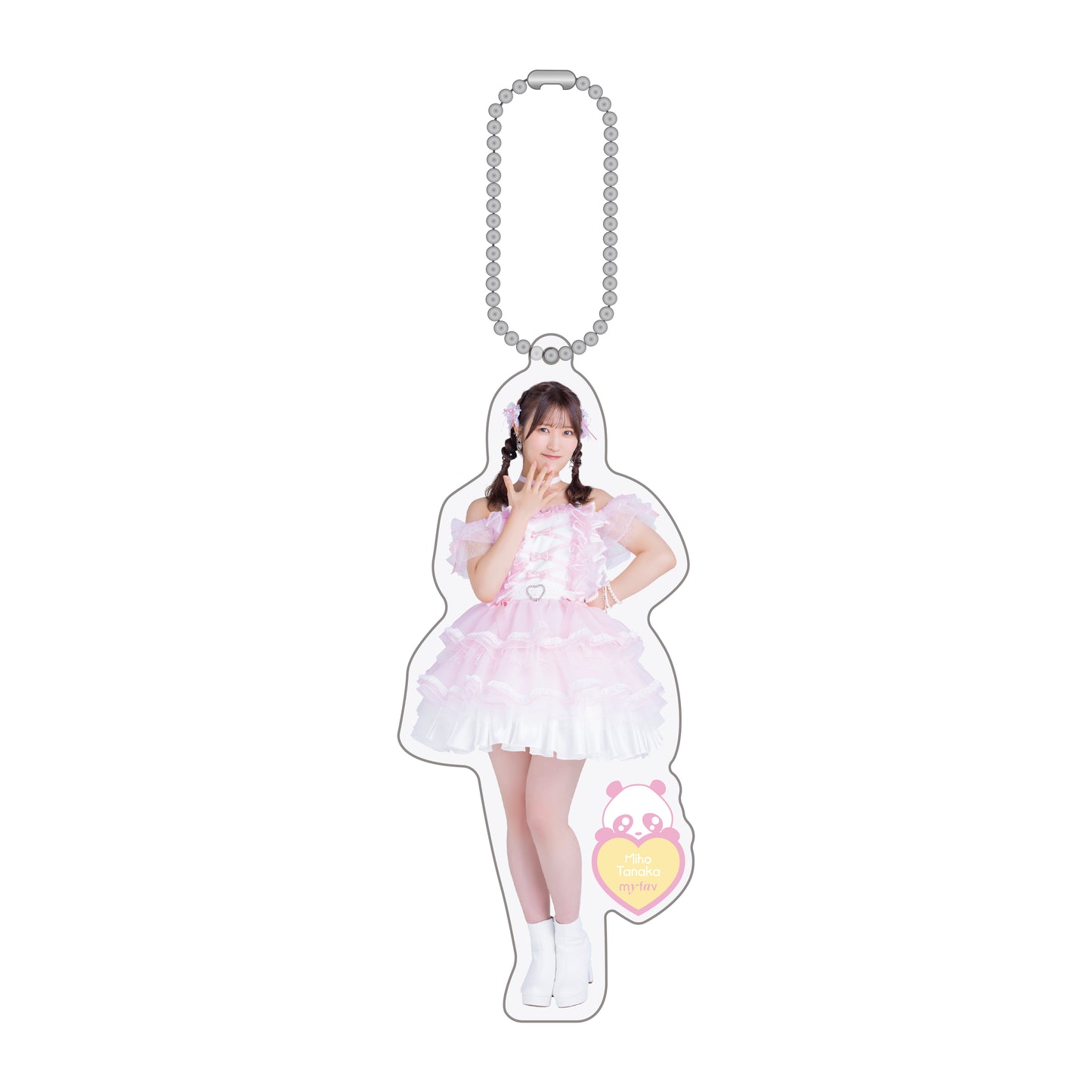 my fav アクリルキーホルダー<「しろくろぱんだ」衣装ver.> 田中 美帆