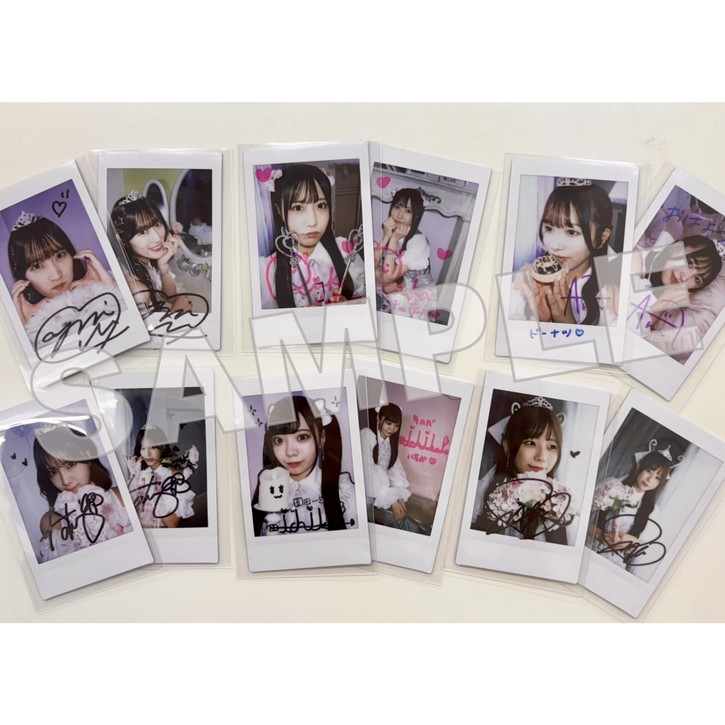 【ペンライトカラー衣装】サイン入りランダムチェキ