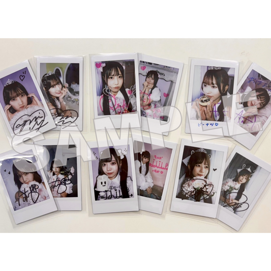 【ペンライトカラー衣装】サイン入りランダムチェキ